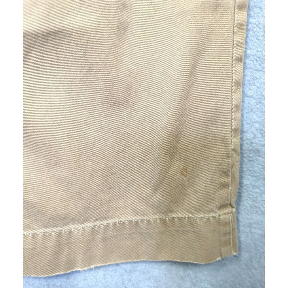 Vintage 2008 Gap Cargo Utility Pants Men M Beige Wide Straight Leg Patch Pockets